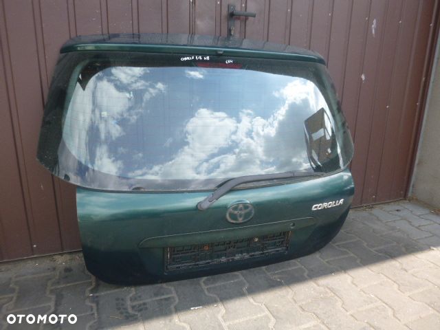 KLAPA TYŁ TYLNA KOMPLETNA TOYOTA COROLLA E12 3D 01-07 KOLOR 6R4 - 8