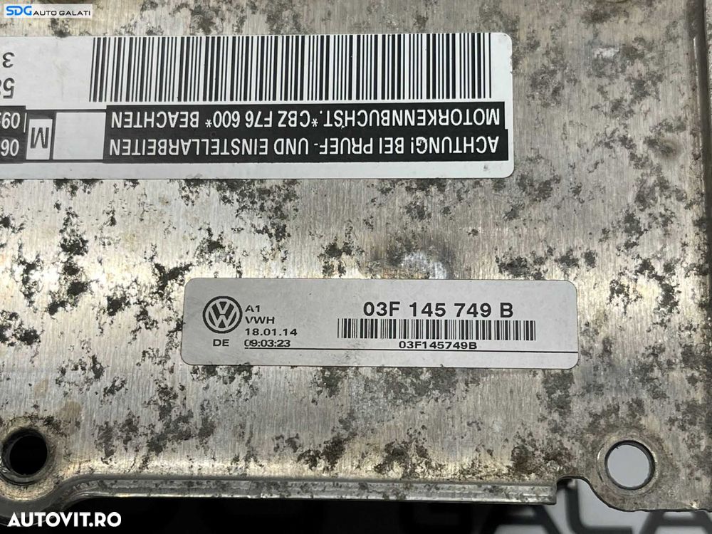 Termoflot Radiator Racitor Racire Ulei Motor Seat Altea 1.2 TSI CBZB 2009 - 2015 Cod 03F145749B - 3