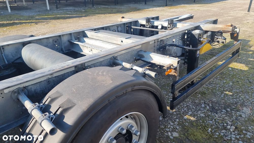 System Trailers 27.000zł netto TANDEM RAMA OCYNK BDF 7.45-7.80M 2017 ROK DHL DACHSER DPD DOLNY ZACZEP OPONY 385/55R22.5 ST.IDEALNY MOŻLIWOŚĆ TRANSPORTU - 9