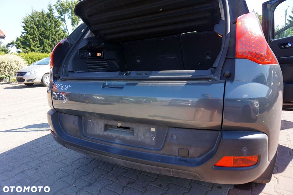KLAPA BAGAŻNIKA BURTA 3008 I KTPD  SZARY PEUGEOT 2009-2013 - 3