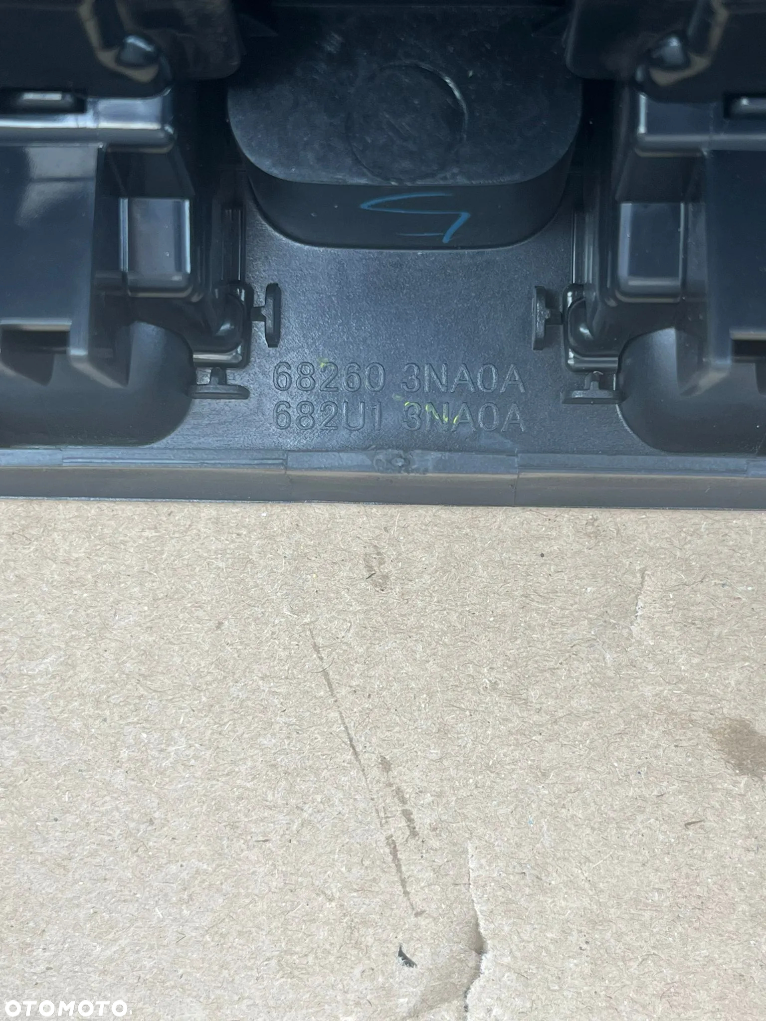 Obudowa Ramka Panel Radia Przyciski Klima Nissan Leaf I 1 68260 3na0a 27500 3ND0B - 3