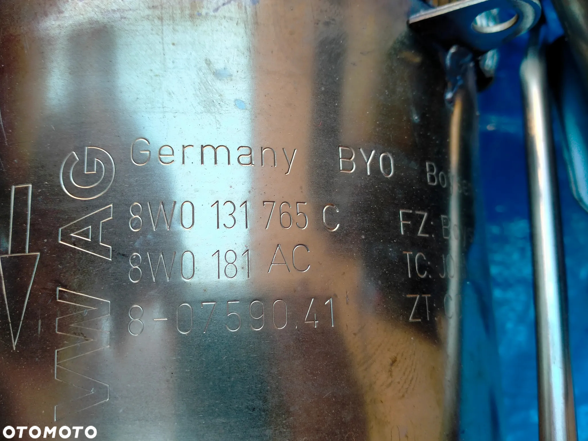 Audi S5 A5 A4 8W LIFT / Katalizator DPF FAP Filtr Cząstek Stałych / 8W0131703H / ORYGINAŁ - 4