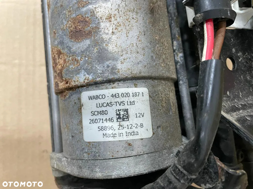 KOMPRESOR ZAWIESZENIA AUDI A6 C7 ALLROAD 4G0616005C - 4