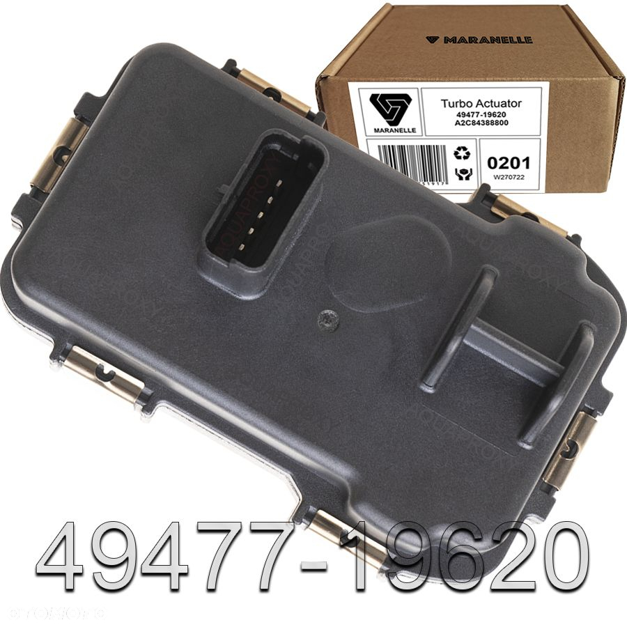 Sterownik nastawnik 49477-01214 turbiny Jaguar: XF - 2.2 D - 5
