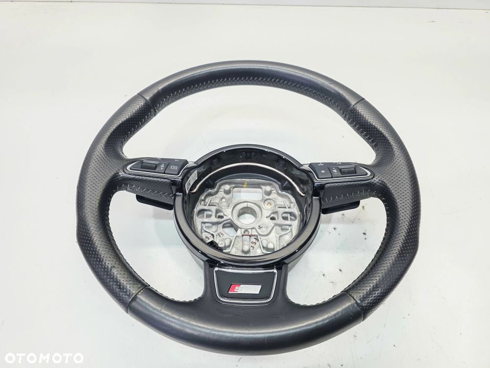 KIEROWNICA S LINE SKÓRA MULTIFUNKCJA AUDI A1 A3 8V A6 C7 8X0419091M 30/25 - 1