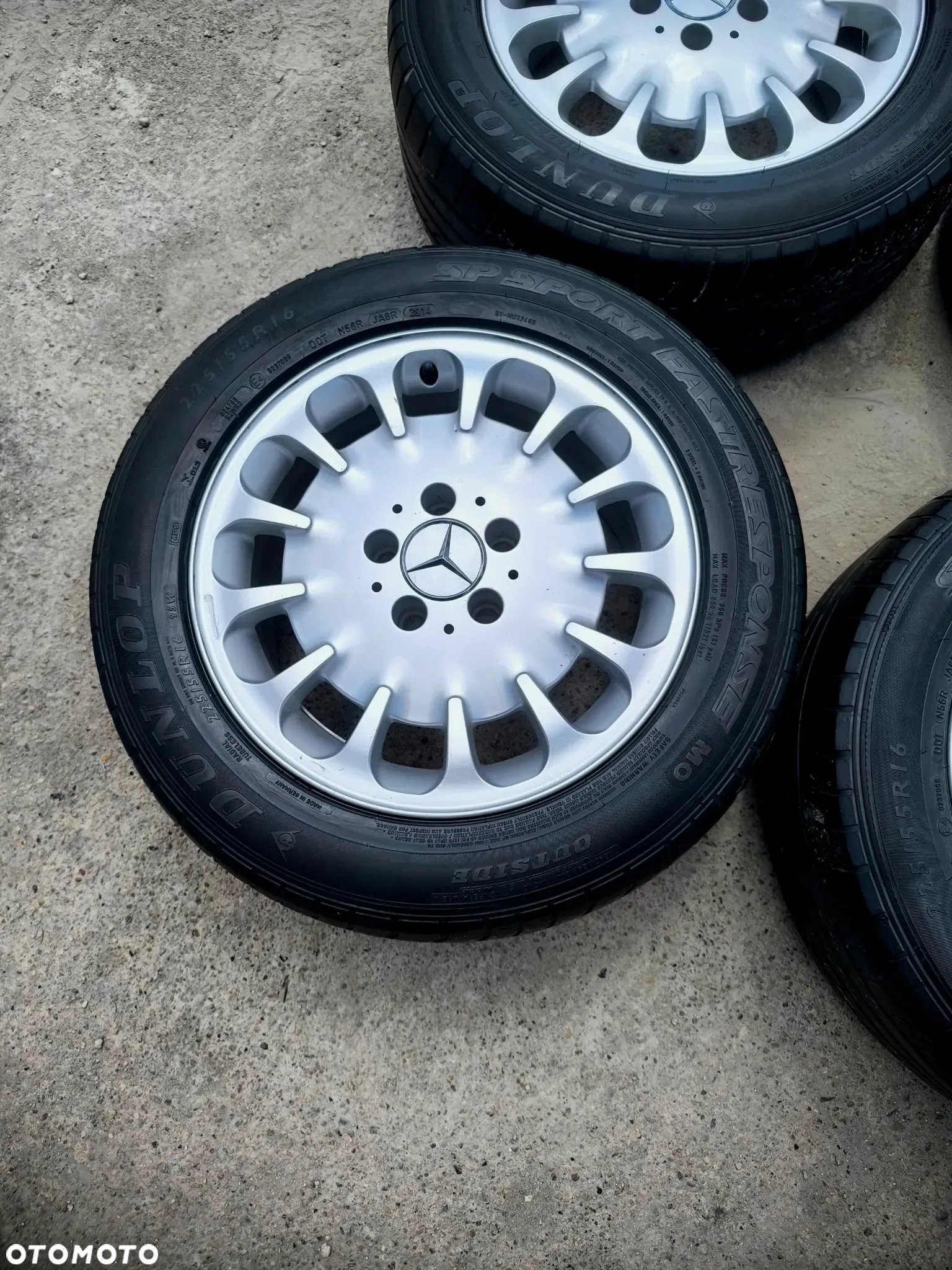 5x112 Felgi Aluminiowe Alufelgi 16 Mercedes Koła Letnie E KLASA W210 W211 W212 C W202 W203 W204 CLK W208 W209 S W220 Legnica ALU-RAD 225/55 - 6