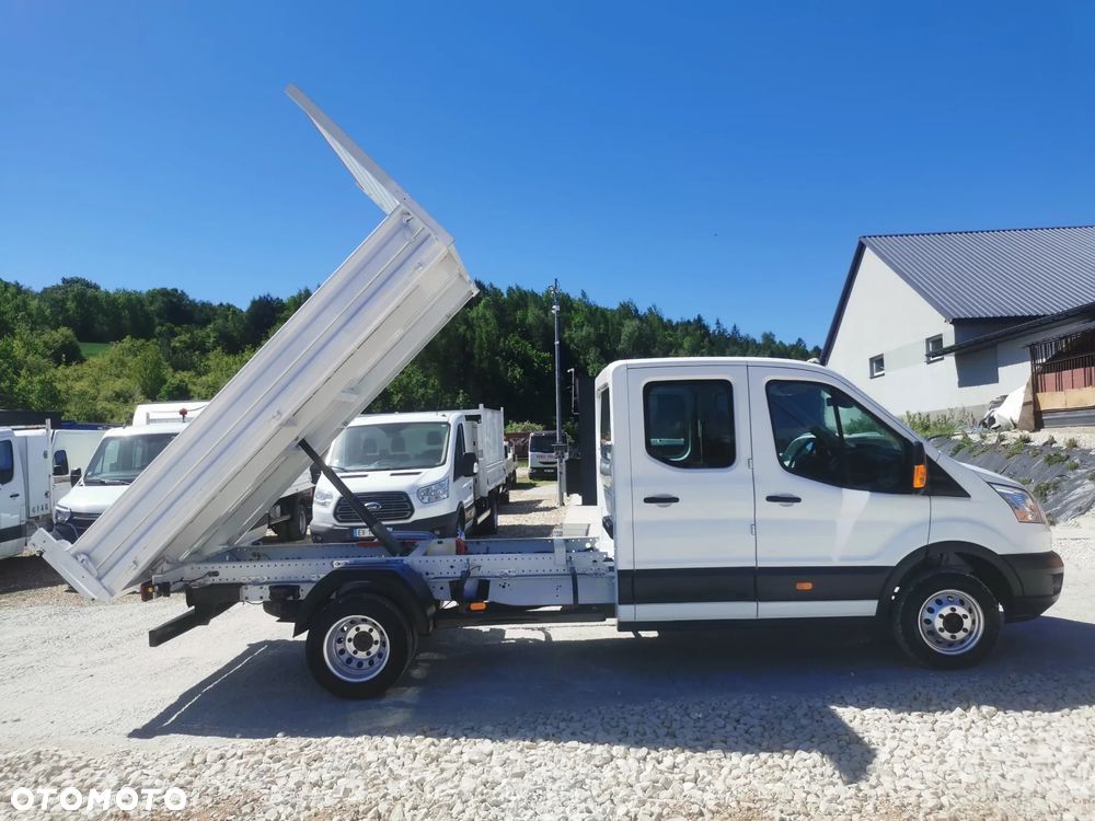 Ford Transit 2.0-170KM Brygadówka wywrotka Klima kiper doka Hak dubel na bliźniaku - 2