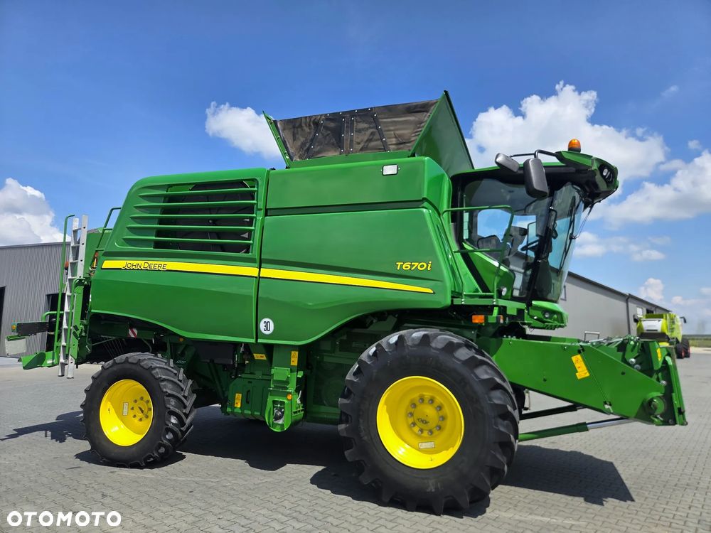 John Deere T670i 2018 Rok, heder 730X, GPS, Najnowsza i Najbogatsza Wersja, Nie Malowany, Stan Idealny - 1