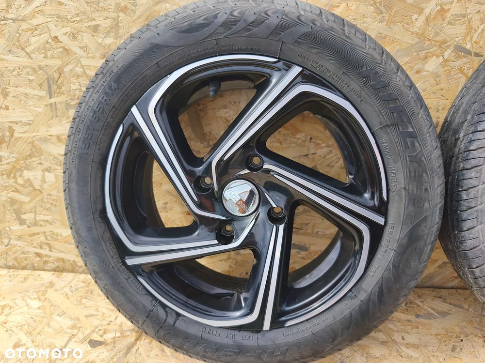 ALUFELGA FELGA KOŁO 14 CALI 4,5JX14 ET 17 4X114,3 AIXAM MICROCAR CITY - 4