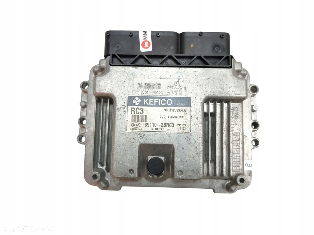 KOMPUTER STEROWNIK SILNIKA KIA PRO CEED II JD 1.6 GDI 39110-2BRC3 - 1