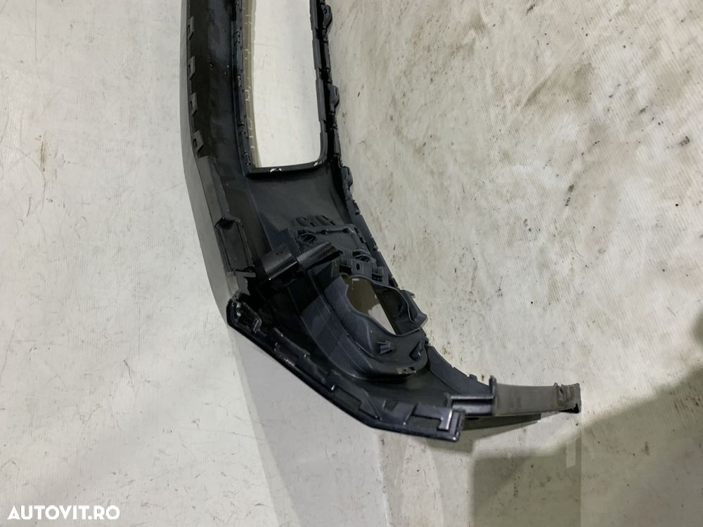 Bara fata VW Tiguan, facelift, 2012, 2013, 2014, 2015, 2016, cod origine OE 5N0807221K, cu gauri pentru spalatori faruri. - 9