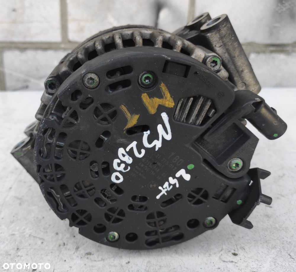 ALTERNATOR BMW E60 E61 N52B30 3.0B 7551256 - 4