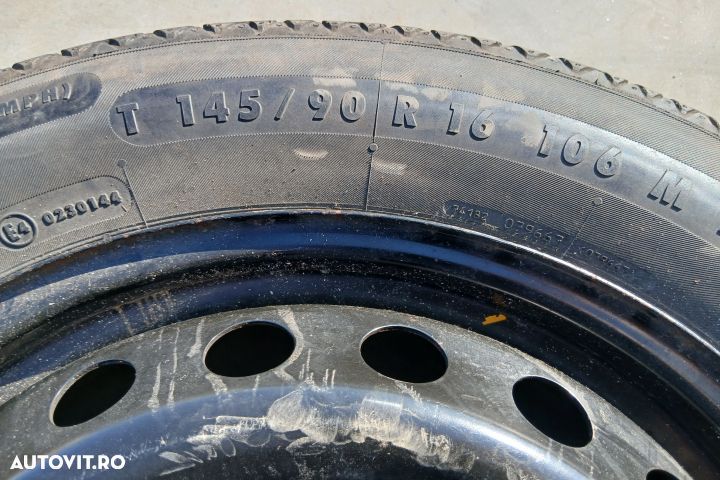 Roata de rezerva slim R16 40300JD077 145/90 R16 2584B ET40 40300JD077 - 6