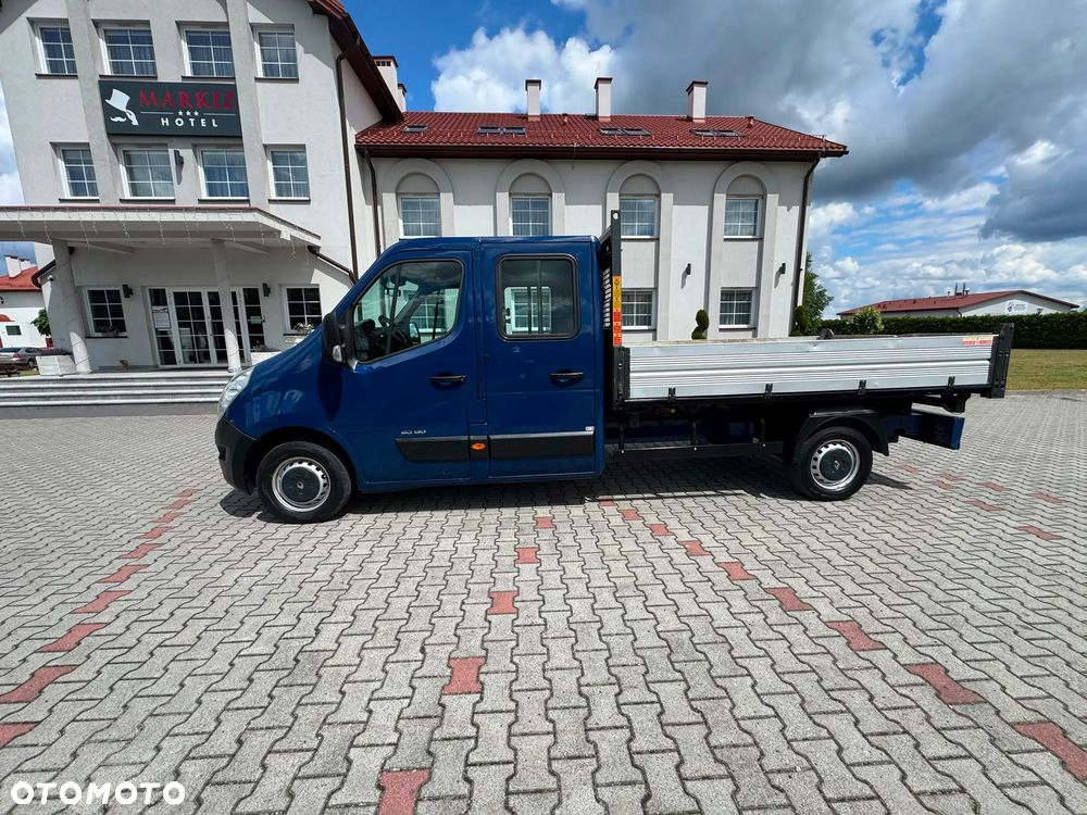Renault MASTER L3 Klima Elektryka Wywrotka Kiper 3 stronny Doka Hak Brygadówka Serwis - 9