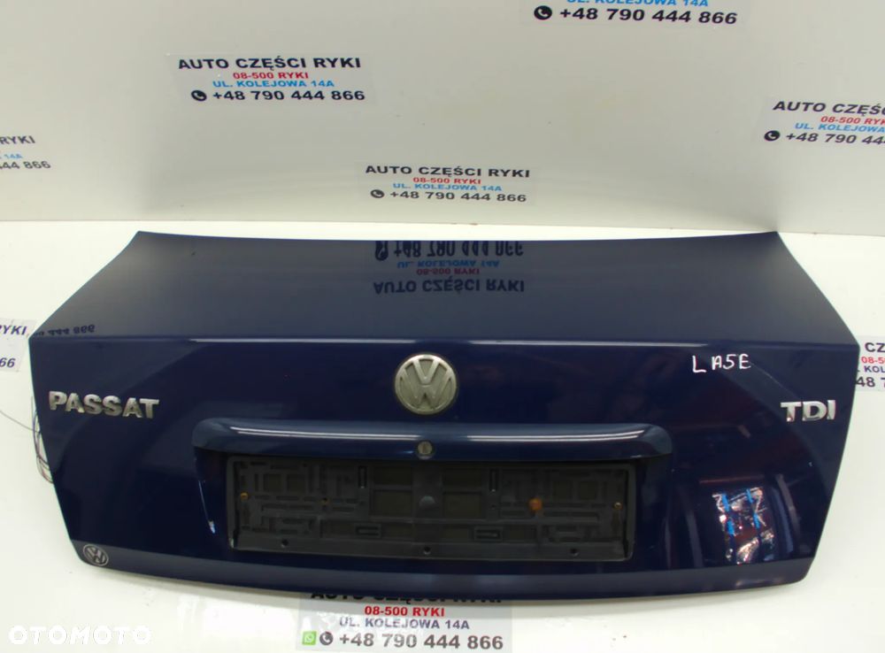 VW Passat B5 Sedan Klapa bagażnika LA5E - 1