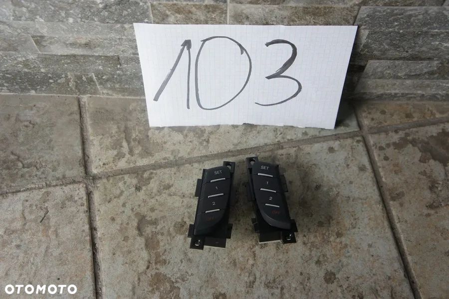 NR 103 Przyciski pamięci fotela prawy przód AUDI A6 4G0 4G09597695PR - 1
