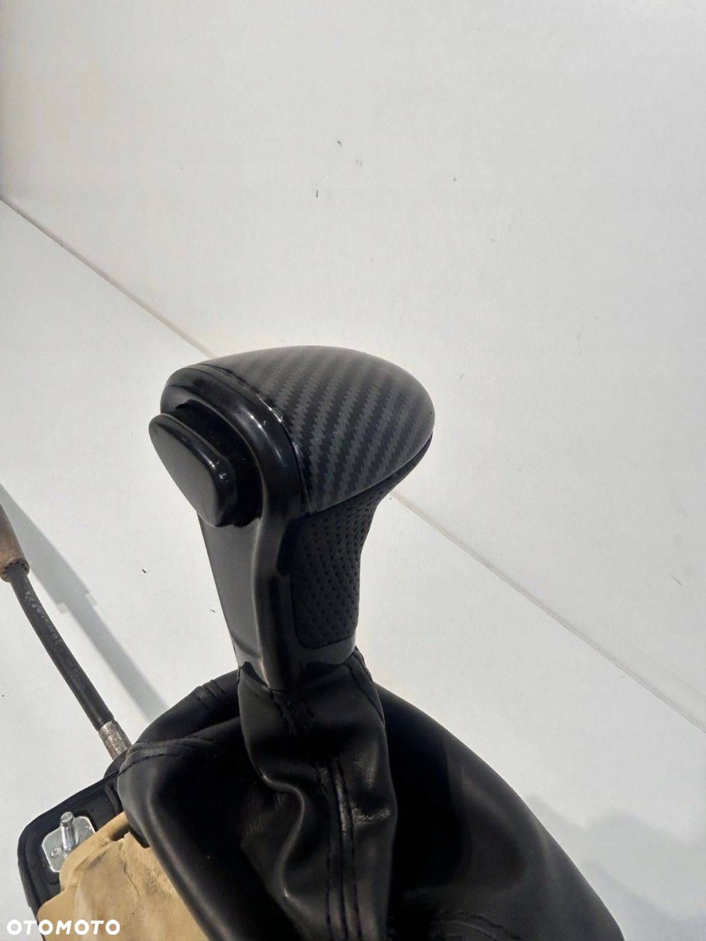 Audi A4 S4 B8 8K 2011 8R1 713 041 F Lewarek zmiany biegów CARBON SKÓRA - 1