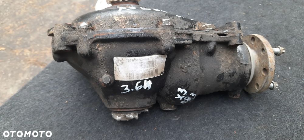 ŁAWA SANKI Bmw X3 E83 4x4 3.0 m54 DYFER Przedni  1428835.4 1428832.3 przełożenie 3.64 - 8