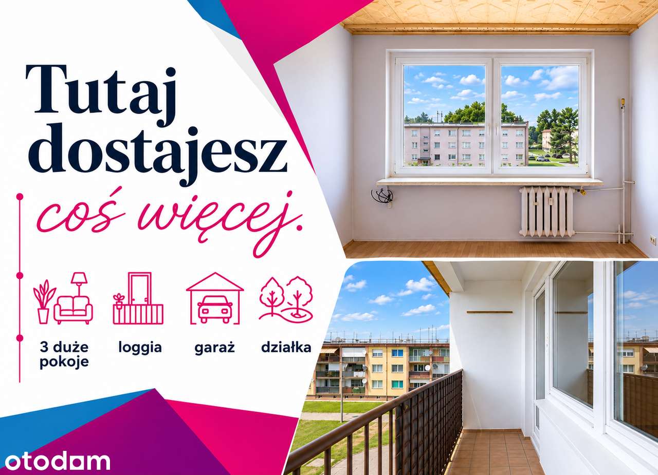 Mieszkanie na sprzedaż, 3 pokoje, 65 m², Kietrz