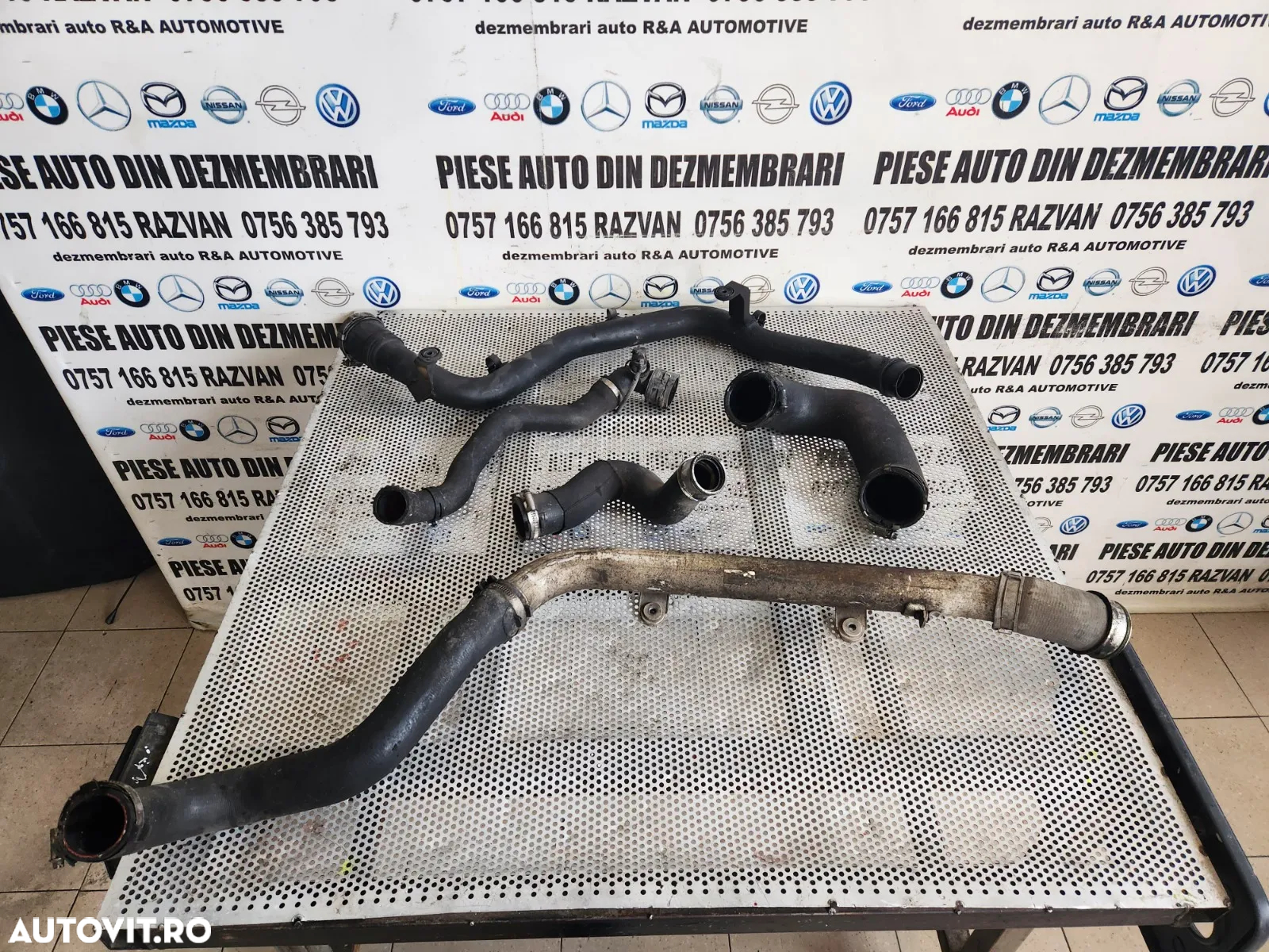 Furtun Tubulatura Conducta Intercooler Apa Audi Q7 7L Vw Touareg 7L Dezmembrez Audi Q7 3.0 Diesel B - 2