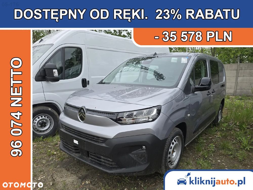 Citroën Berlingo Furgon Załogowy XL 130KM Diesel Automat - 1