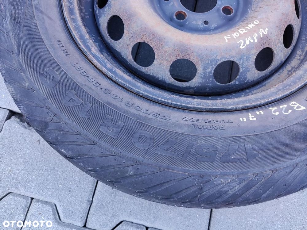 KOŁO DOJAZDOWE ZAPASOWE 14 NEMO BIPPER FIORINO QUBO 2007-2017 4x98 - 6