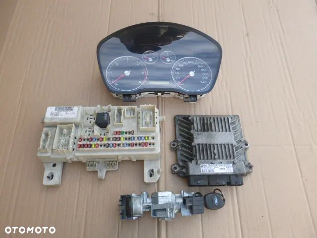 ZESTAW STARTOWY KOMPUTER STACYJKA IMMOBILIZER FORD FOCUS MK2 1.8 TDCI - 1