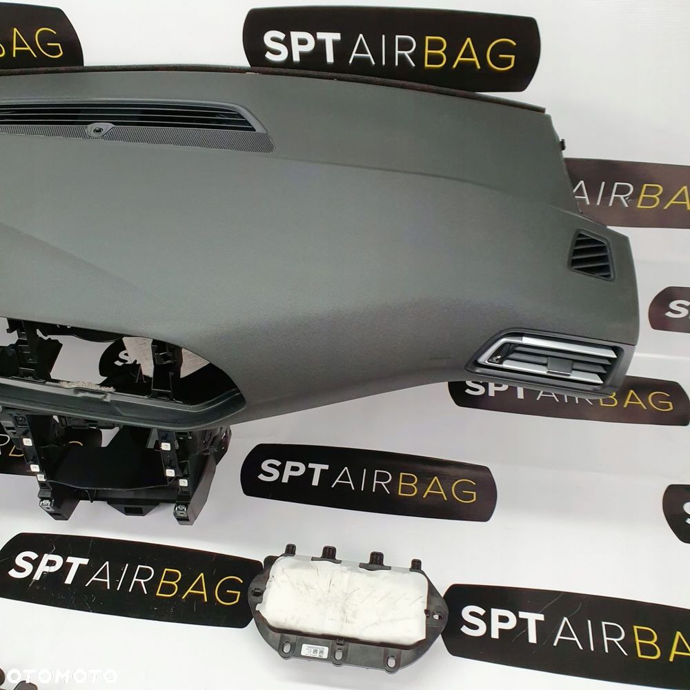 308 T9 KOKPIT DESKA KONSOLA PULPIT PODUSZKA AIRBAG AIR BAG PASY KIT SET - 3