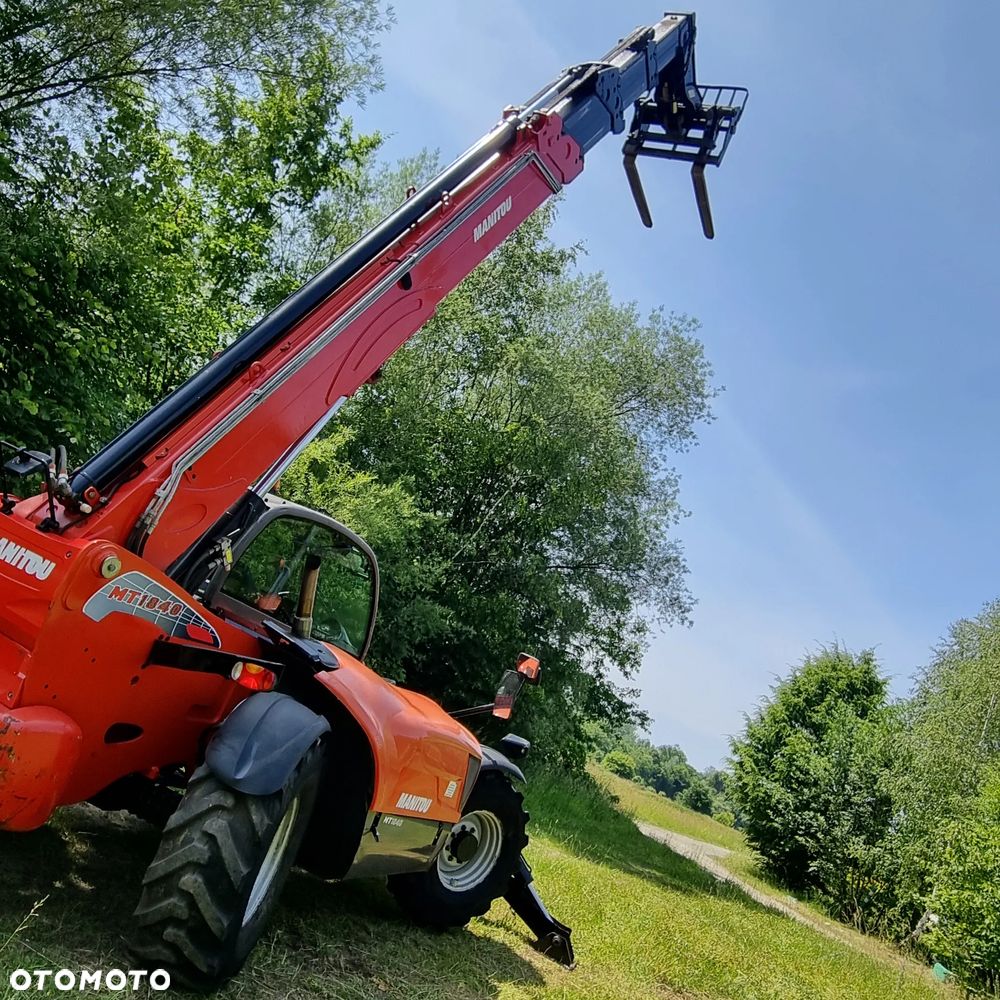 Manitou MT1840 100P Ładowarka Teleskopowa 18metrów jak nowa z salonu 2017r  2800mtg z Norwegii - 9