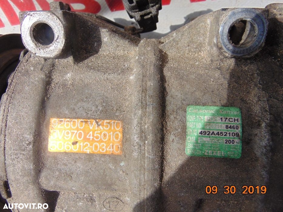 Compresor clima Nissan Navara d22 1998-2995 dezmembrez Navara D22 2.5 - 3