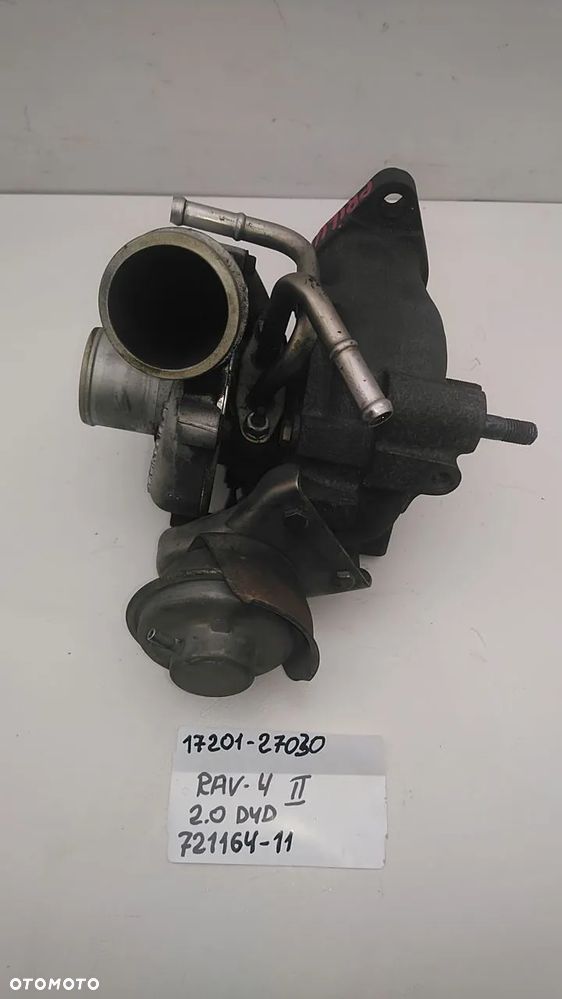 TURBINA 2.0 D4D 115KM 116KM RAV4 II 17201-2730 721164-11 - 3