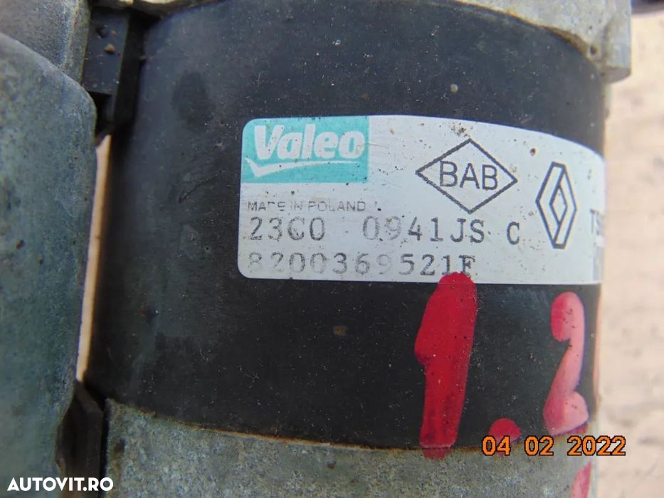 Electromotor Renault twingo 1.2 modus dacia logan symbol clio 1.2 sand - 2