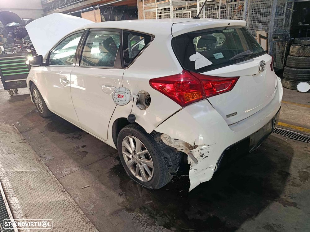Carro MOT: 1ND TV TOYOTA AURIS 2013 1.4D 4D 90CV 5P BRANCO GASOLEO - 4