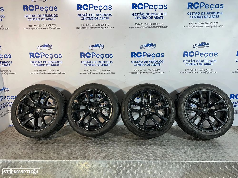 .Conjunto Jantes 17 Donington Originais VW Volkswagen 5x112 8J ET41 1K8601025B - 1