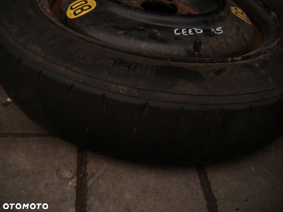 kia ceed 1 lift 11r  koło dojazdowe dojazdówka 5x114,3 - 2