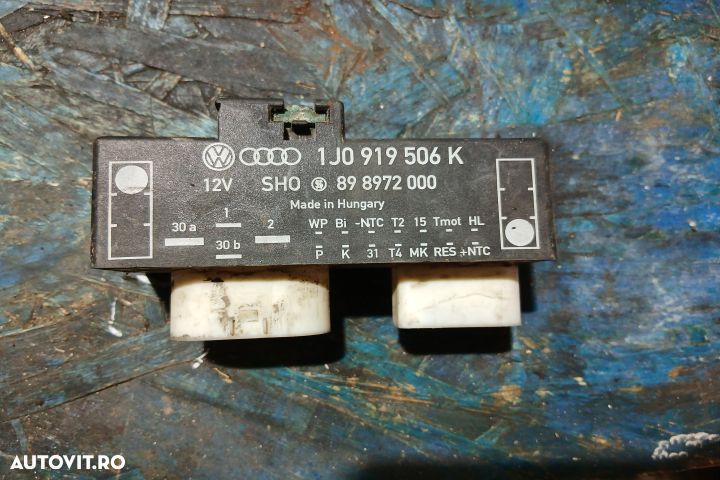 Releu ventilator 1J0919506K 1J0919506K Volkswagen VW Golf 4 [1997 - 2 - 1