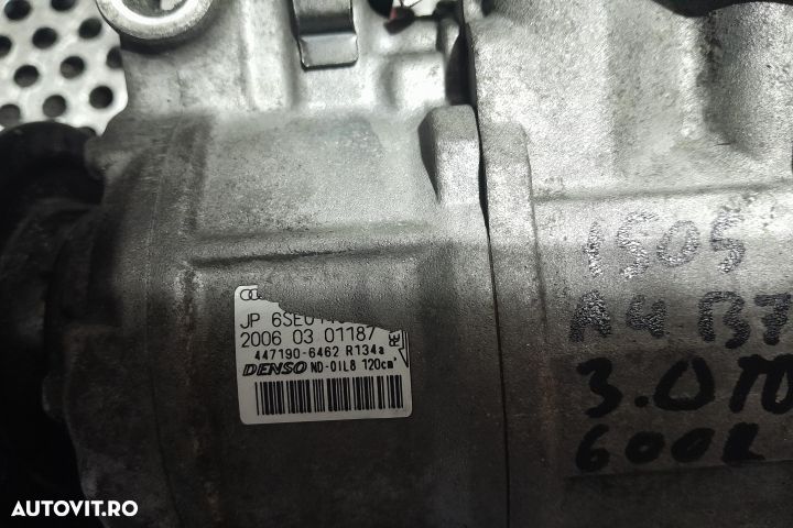 Compresor AC 447190-6462 447190-6462 Audi A4 B7 [2004 - 2008] Avant w - 4