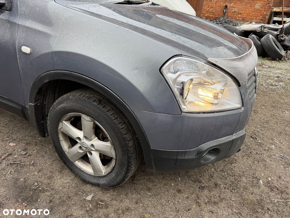 NISSAN QASHQAI J10 07-13 ZDERZAK PRZÓD MASKA LAMPA BŁOTNIK PAS BELKA CHŁODNICA KOLOR B52G - 4
