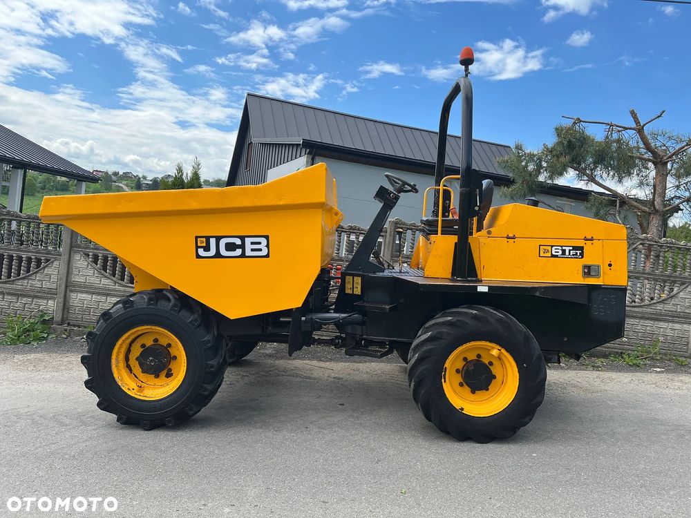 JCB Wozidło Budowlane | JCB 6T FT | 6 Ton | Prosty Wysyp | 4x4 | 6000 kG | Stan IDEALNY | 2300 MTH | - 4