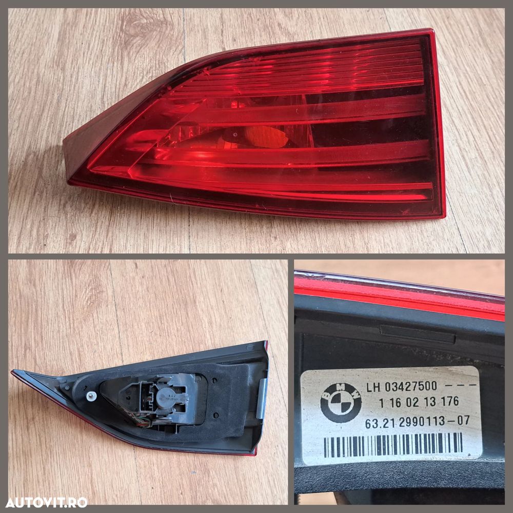 Lampa stop tripla stanga dreapta spate portbagaj haion aripa Bmw X6 F16, X6 M F86, X1 E84, Seria 3 F30, F80 M3, F35, F31, 316d 316d 316i 318d 318dX 320d ed 320d 320dX - 3