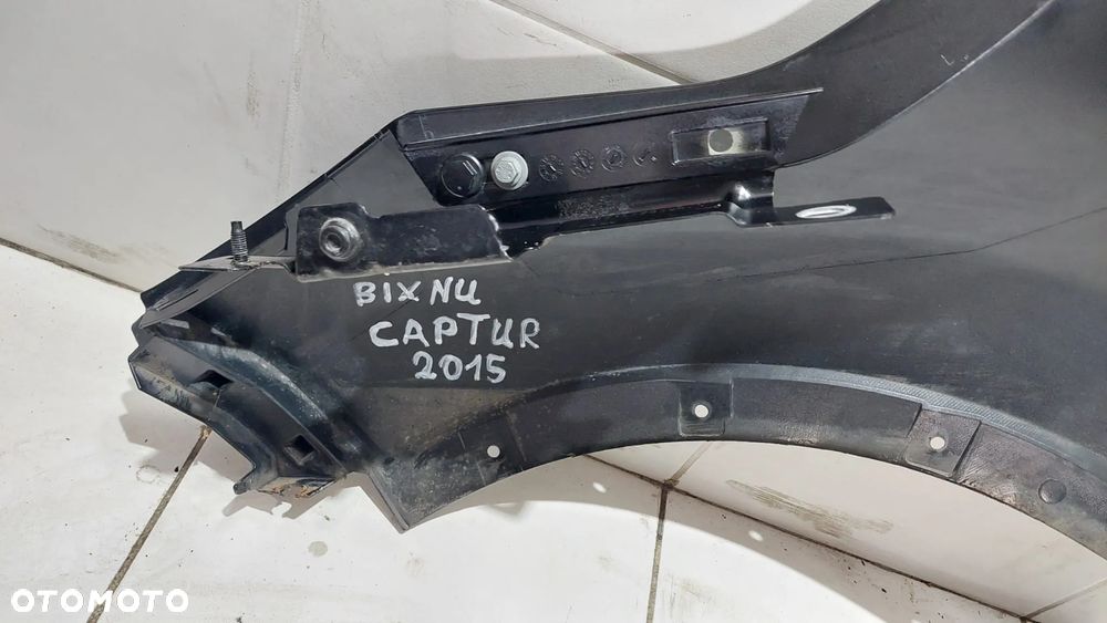 Błotnik przód prawy czarny Renault Captur 2015 rok kolor BIXNU - 2