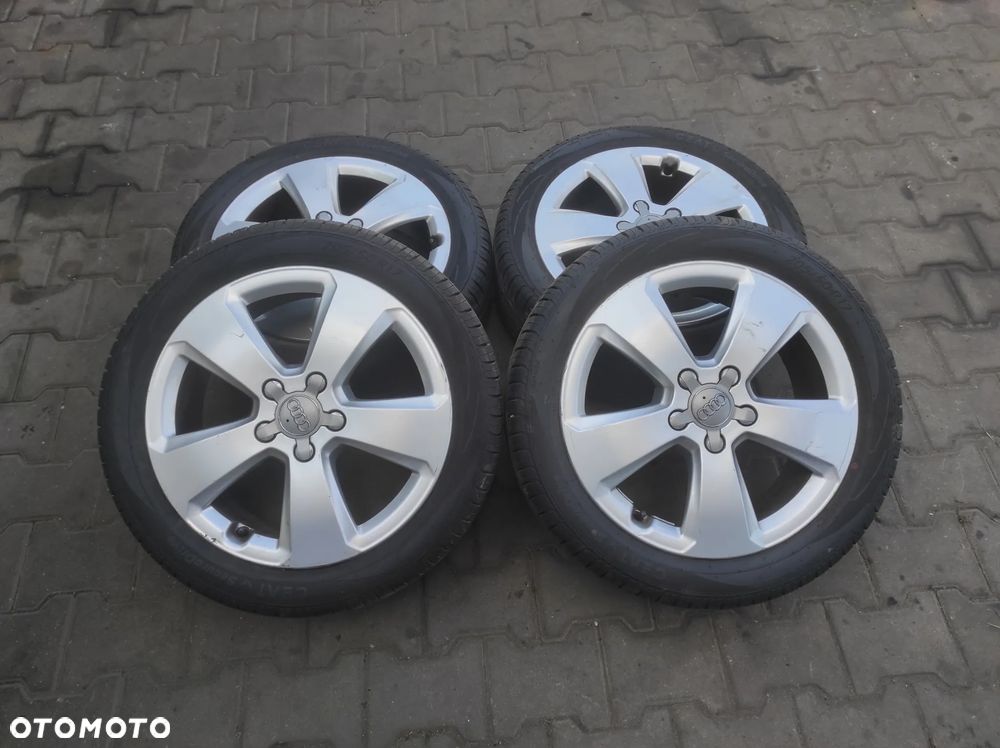 R17 205 50 5X112 FELGI KOŁA ALUFELGI ALUMINIOWE OPONY LETNIE 25 ROK 6J ET48 8V0601025C AUDI A3 8P 8V A4 B5 B6 B7 SKODA OCTAVIA 2 3 SUPERB 1 2 3 VW GOLF 5 6 JETTA KOMBI PLUS HB TOURAN CADDY EOS SIROCCO SEAT LEON 2 ALTEA TOLEDO 3 ALTEA XL KOMPLET WYSYŁKA !!!! - 1