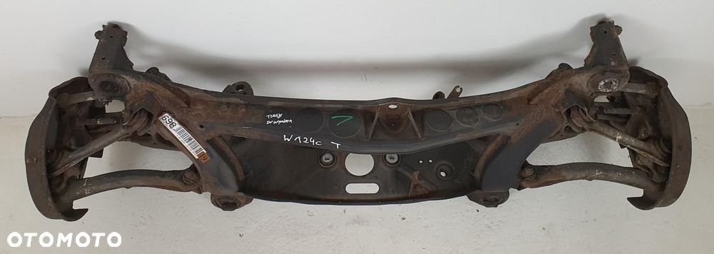 ZAWIESZENIE WÓZEK SANKI BELKA OŚ TYŁ MERCEDES W124 - 2