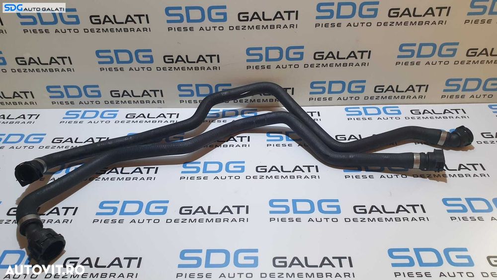 Set Furtun Furtune Conducta Conducte Tubulatura Apa BMW Seria 5 F07 F10 F11 518 521 2.0 D 2010 - 2017 Cod 7809819 7809820 - 3