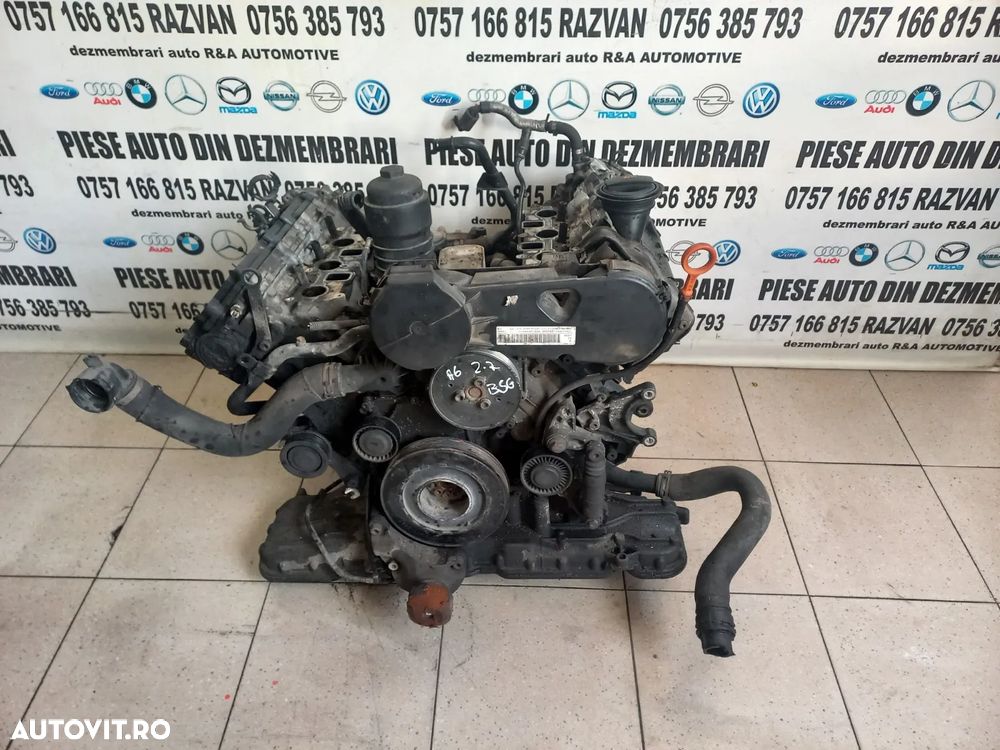 Motor Audi A6 4F C6 2.7 Tdi Cod Motor BSG Euro 4 An 2005-2006-2007-2008-2009 Testat Cu Garantie - D - 2