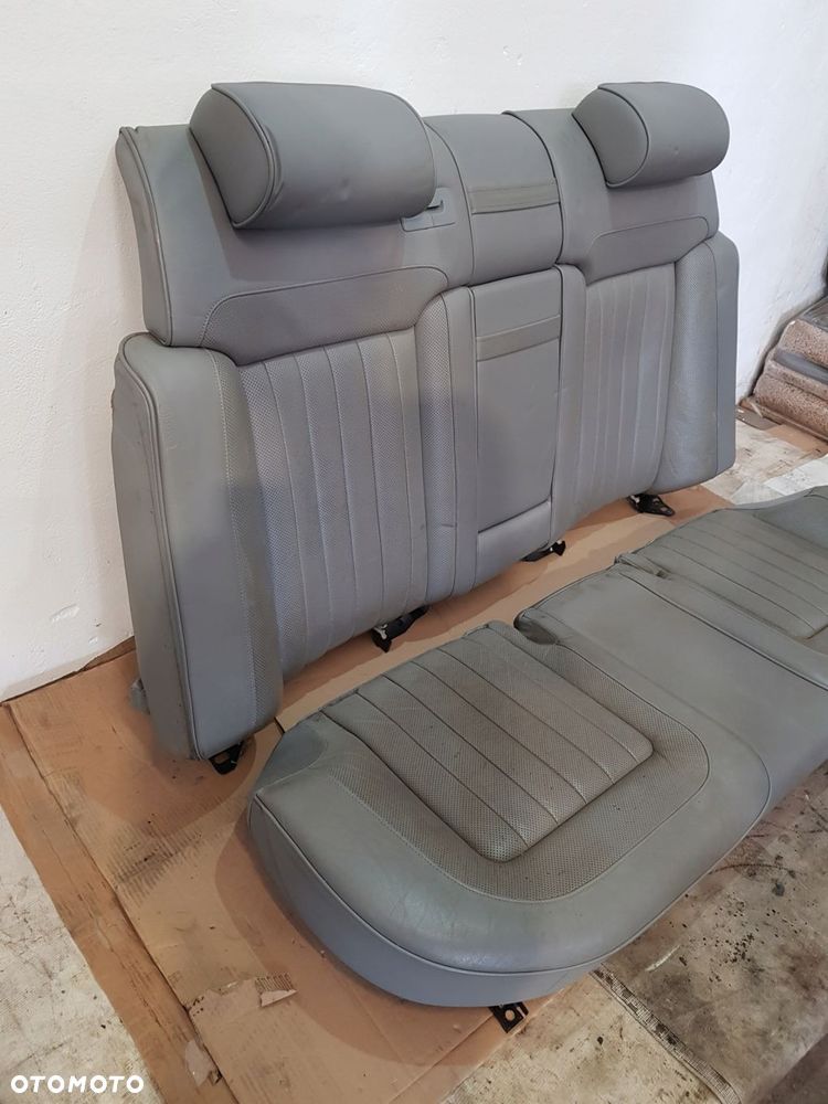 kanapa tył skóra vw phaeton 3d2 3.0tdi 06r - 10