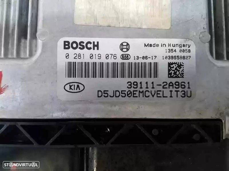 CENTRALINA MOTOR UCE KIA CEED 2014 -391112A961 - 3