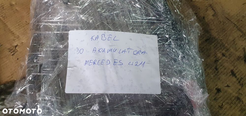 Instalacja wiązka kabel plusowy Mercedes E-Klasa W211 A2115409407 - 10