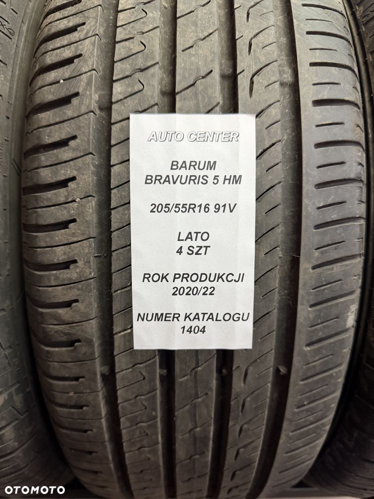 Opony letnie 205/55R16 91V Barum Bravuris 5 HM | 2020/2022 | Komplet - 2