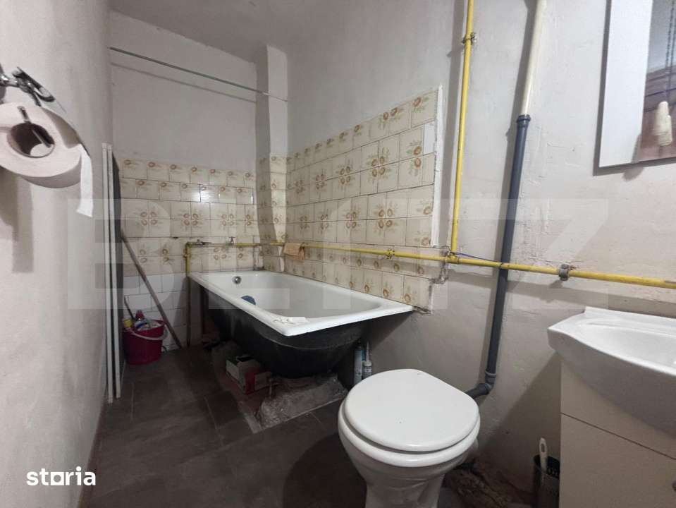 Apartament la casa, 1 camera, 37 mp, decomandat, gradina, Semicentral — fotografia 3